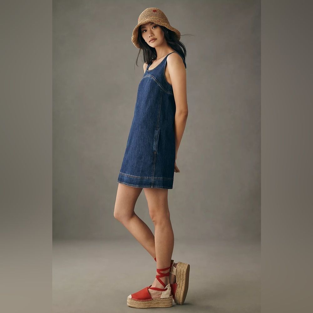 NWT Pilcro Denim Shift Dress